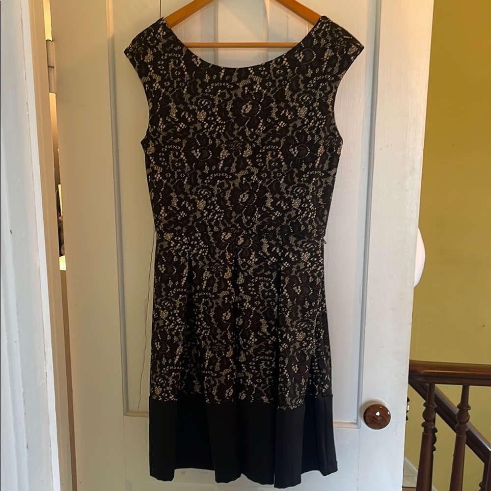 Elegant Black Lace Dress